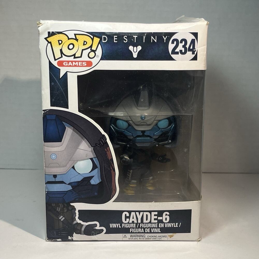 Funko Pop! Vinyl: Destiny - Cayde-6 #234 Damage Box See Photos